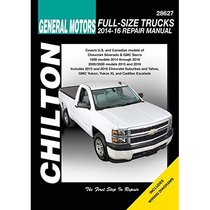 Chevrolet Silverado Chilton Automotive Repair Manual 2014-16
