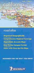 Michelin California Regional Road Atlas