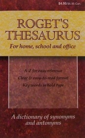Roget's Thesaurus for home, school, and office