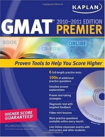 Kaplan GMAT 2010-2011 Premier with CD-ROM (Kaplan GMAT Premier Program (w/CD))