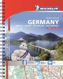 Michelin Germany/Austria/Benelux/Switzerland Atlas (Atlas (Michelin))