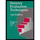 Sensory Evaluation Techniques: Second Edition