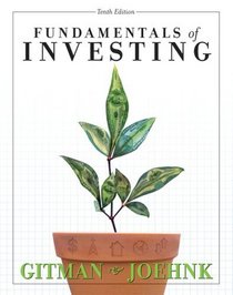 Fundamentals of Investing plus MyFinanceLab Student Access Kit and OTIS Student Access Kit Value Pack (includes Wall Street Journal User's Guide & WSJ 15 Week Subscription )