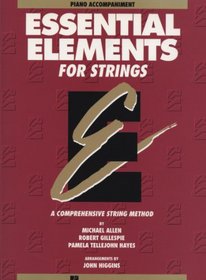 Essential Elements for Strings Book 1 - Piano Accompaniment