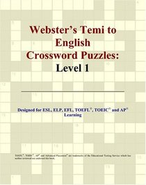 Webster's Temi to English Crossword Puzzles: Level 1