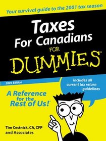 Taxes for Canadians for Dummies, 2001 Edition