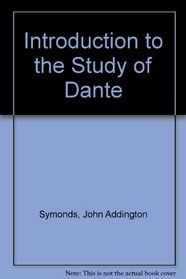 Introduction to the Study of Dante