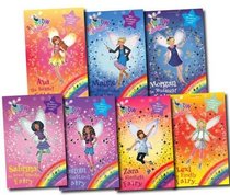 Rainbow Magic Twilight Fairies Collection Set: Ava the Sunset Fairy, Lexi the Firefly Fairy, Zara the Starlight Fairy, Morgan the Midnight Fairy, Yasmin the Night Owl Fairy and More