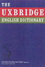 Uxbridge English Dictionary