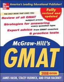 McGraw-Hill's GMAT, 2008 Edition (McGraw-Hill's GMAT)