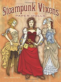 Steampunk Vixens Paper Dolls