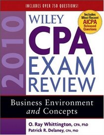 Wiley CPA Exam Review 2010, Business Environment and Concepts (Wiley Cpa Examination Review Business Enrivonment and Concepts)