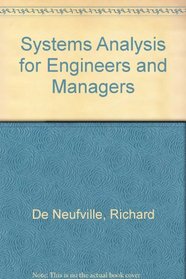 Systems Analysis for Engineers and Managers