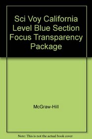 Sci Voy California Level Blue Section Focus Transparency Package