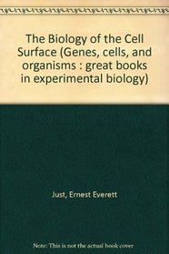 BIOLOGY OF THE CELL SURFACE (Genes, cells, and organisms)