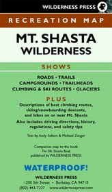 Mt. Shasta Wilderness Recreation Map