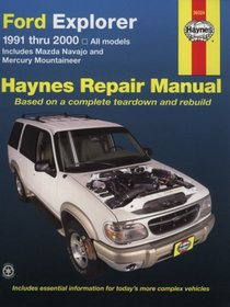 Haynes Ford Explorer 1991 thru 2000