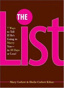 The List: 7 Ways to Tell If He's Going to Marry You--in 30 Days or Less!