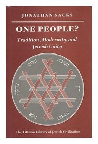 One People: Tradition, Modernity, and Jewish Unity