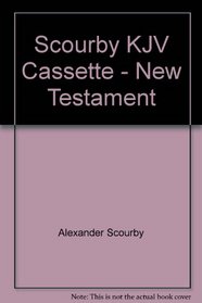 Scourby KJV Cassette - New Testament: 12 Cassettes - Burgundy Carrying Case