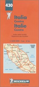 Michelin Italy Central Map No. 430 (Michelin Maps & Atlases)