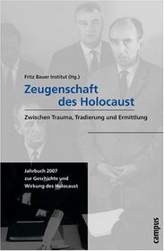 Zeugenschaft des Holocaust