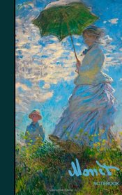 Monet Notebook: Woman with a Parasol & Water Lilies ( journal / cuaderno / portable / gift ) (Signature Series)