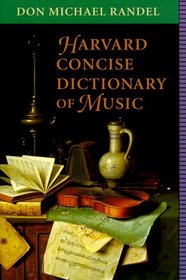 Harvard Concise Dictionary of Music