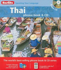 Berlitz Thai Phrase Book & CD (English and Thai Edition)