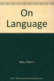 On language; Plato to von Humboldt