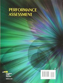 Journeys: Performance Task Assessment Student Edition Grade 3