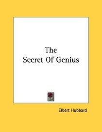 The Secret Of Genius