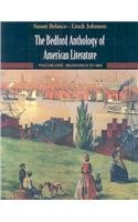 Bedford Anthology of American Literature V1 & Uncle Tom's Cabin