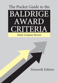 The Pocket Guide to the Baldrige Criteria (5-Pack)