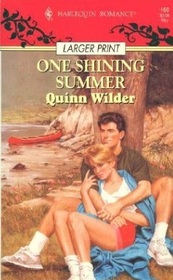 One Shining Summer (Harlequin Romance, No 3314) (Larger Print)