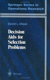 Decision AIDS for Selection Problems (Springer Series in Operations Research)