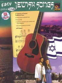 Guitar TAB: Easy Jewish Folk Songs (Book & CD)