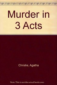 Murder in 3 Acts (G. K. Hall (Large Print))