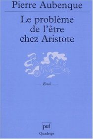 Le problme de l'tre chez Aristote, 4e dition