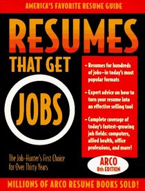 Resumes That Get Jobs (8th ed)