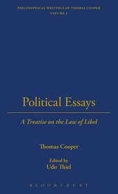 Political Essays (The Thoemmes Library of American Thought)