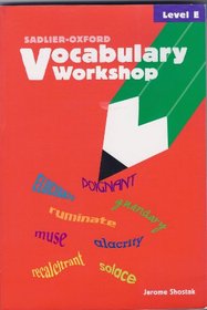 Vocabulary Workshop: Level E