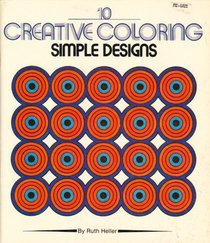 Designs for Coloring: Simple Designs (Designs for Coloring)