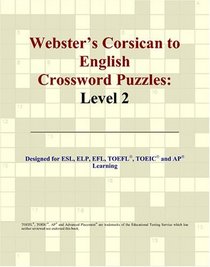 Webster's Corsican to English Crossword Puzzles: Level 2