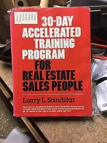 30-day accelerated training program for real estate sales people