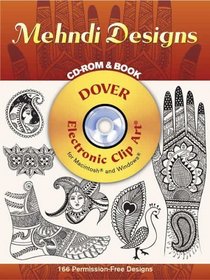 Mehndi Designs CD-ROM and Book (Electronic Clip Art)