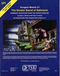 The Sinister Secret of Saltmarsh (AD&D Roleplaying, Module U1)