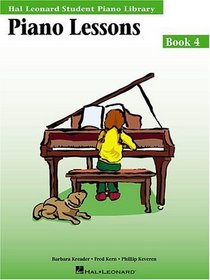 Piano Lessons: Book 4 (Hal Leonard Student Piano Library)