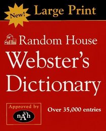 Random House Webster's Dictionary--Large Print Edition (PB)