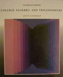College Algebra and Trigonometry